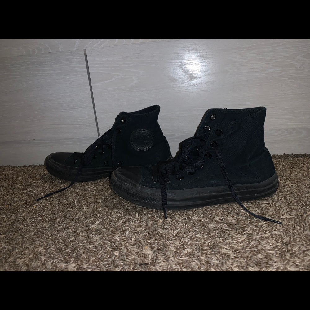 All Black Converse Chuck Taylor All-Star High Top